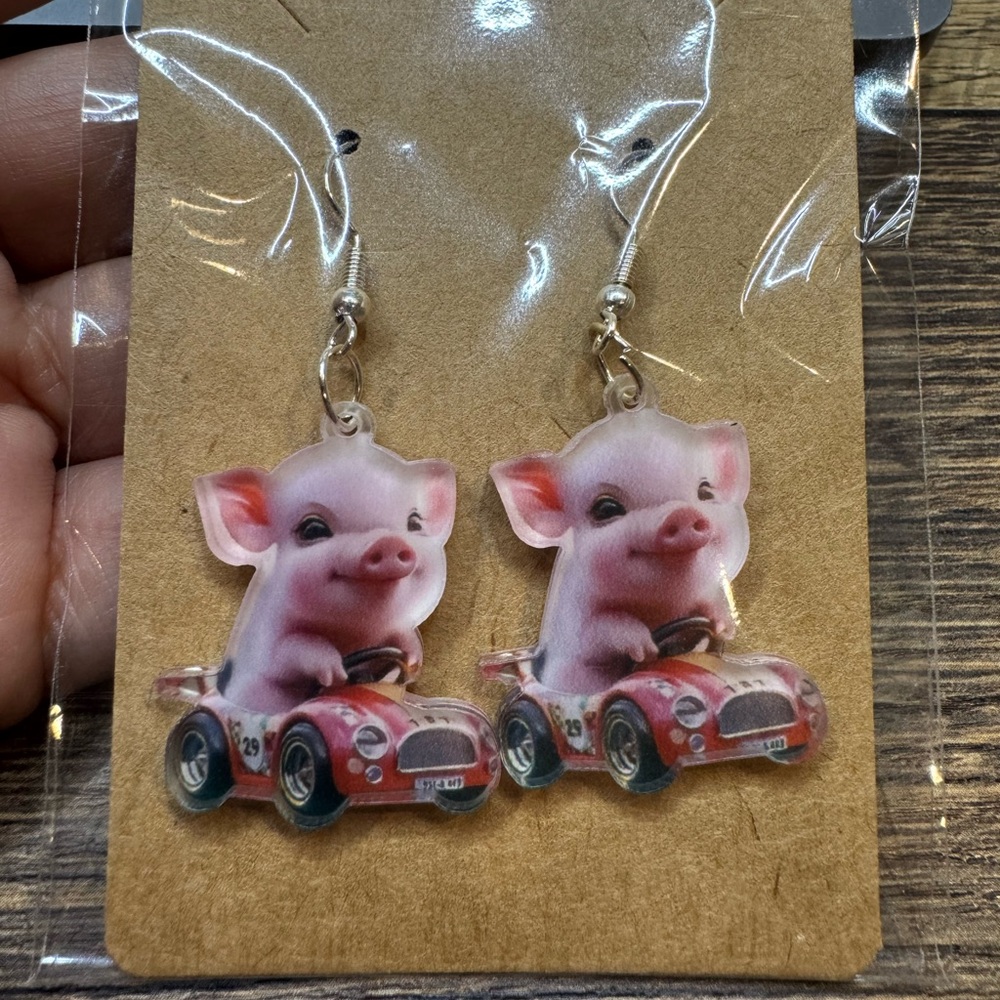 Adorable Piglet Earrings